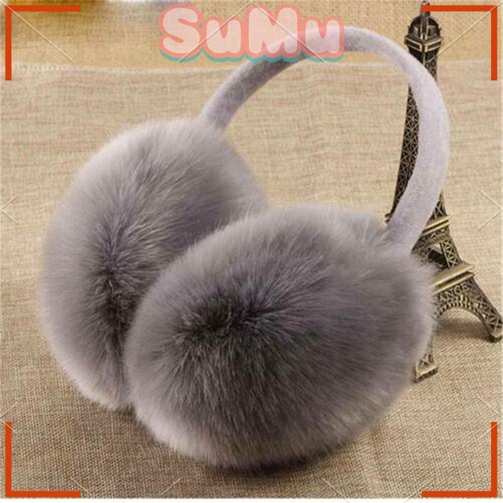 Bông Chụp Tai Giữ Ấm Xinh Xắn Cho Nữ