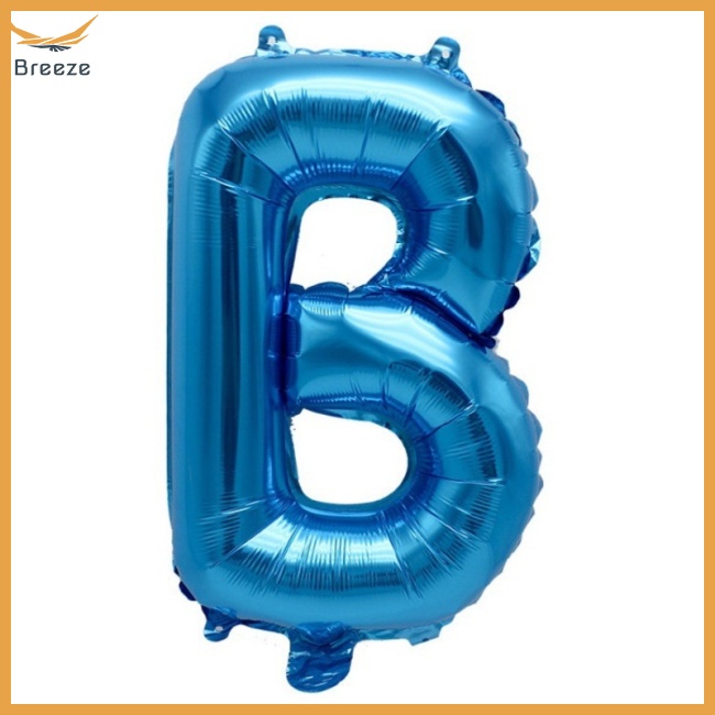 Bong Bóng Nhôm 16 Inch Hình Chữ Cái Dùng Trang Trí Tiệc Cưới, Sinh Nhật