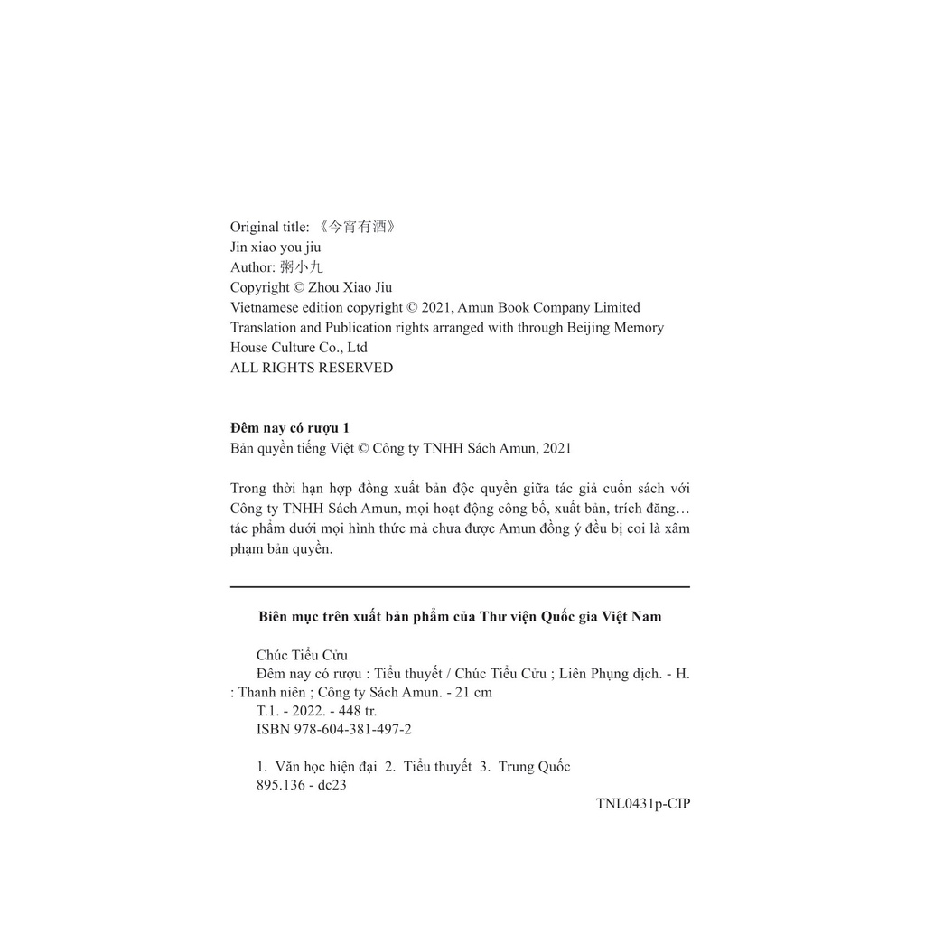 Sách Bộ Sách Đêm Nay Có Rượu