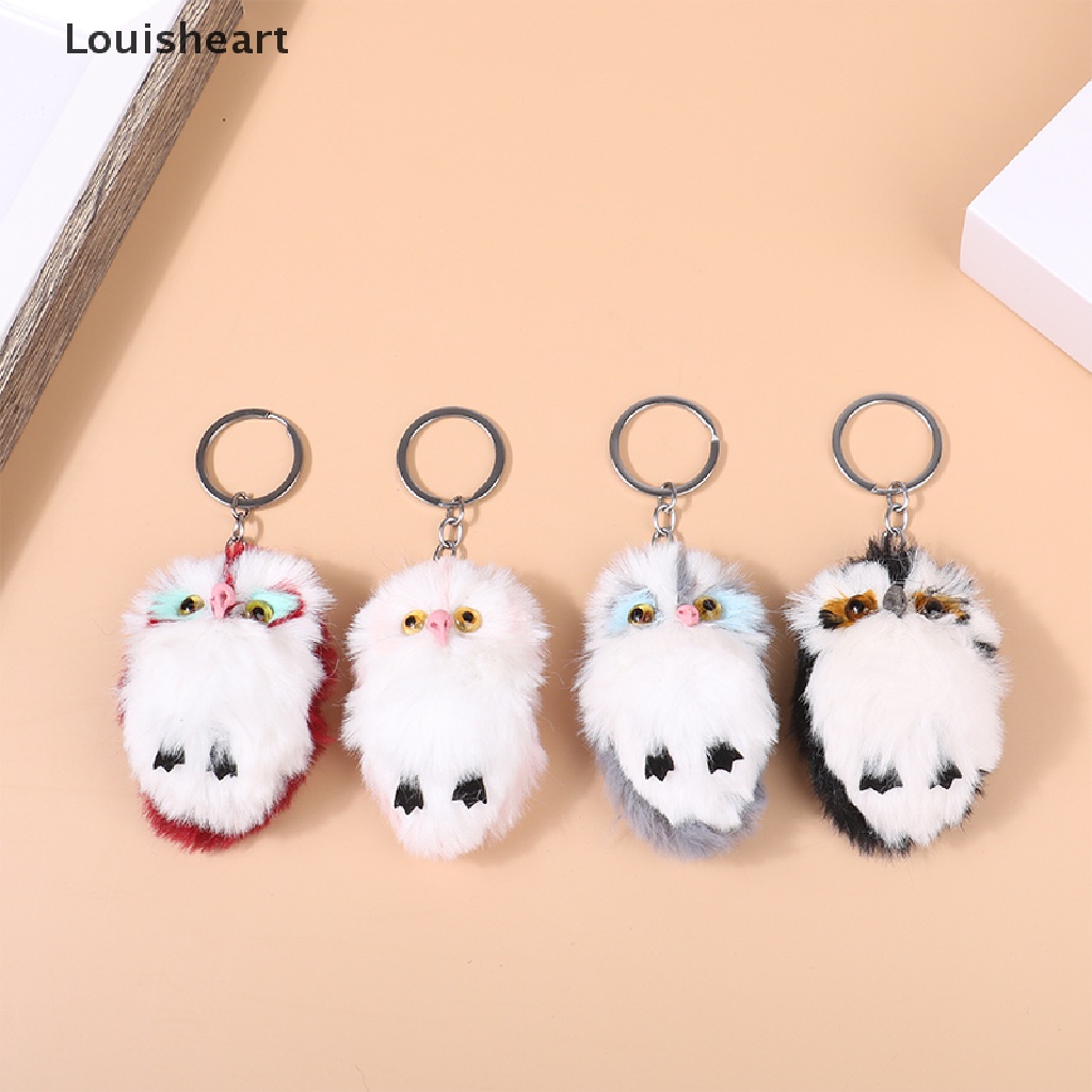 Móc Khóa Hình Cú Nhồi Bông Xinh Xắn Louisheart