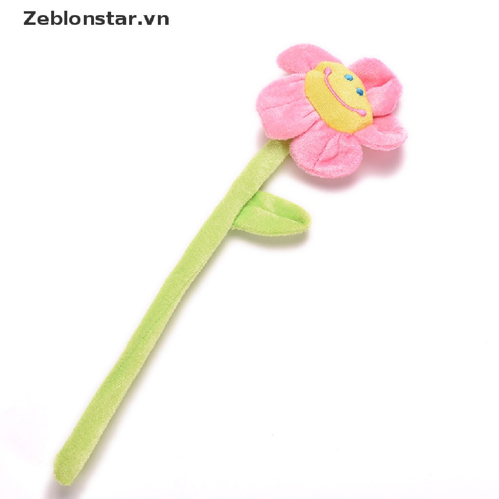 1 X Búp Bê Đồ Chơi Nhồi Bông Hình Hoa Hướng Dương Hoạt Hình Sáng Tạo