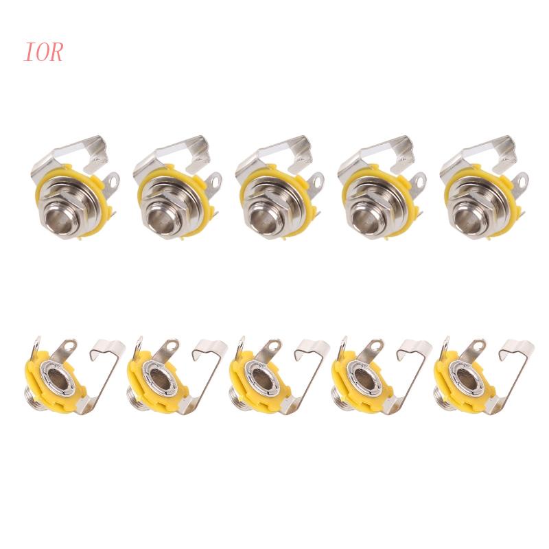 Đầu Cắm Đơn Chuyên Nghiệp IOR 10 Cái 6.35mm / 0.25 Inch