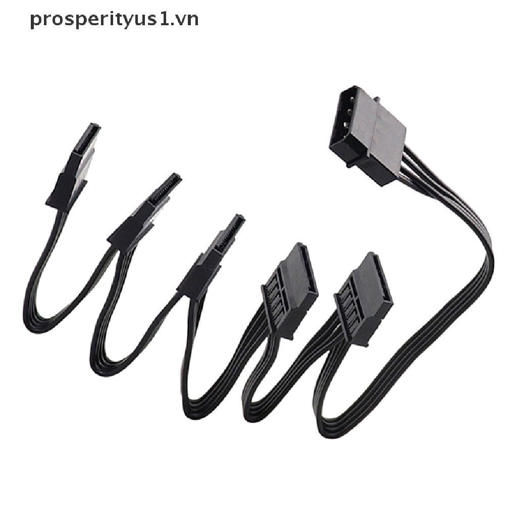 Cáp Chia Nguồn Ổ Cứng 4pin IDE Từ 1 Sang 5 SATA 15Pin Chuyên Nghiệp Chất Lượng Cao