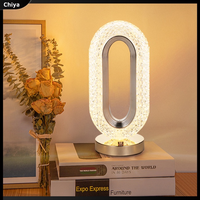 Bộ Đèn Led Để Bàn Có Thể Điều Chỉnh Độ Sáng Kèm Đế Điều Khiển Cảm Ứng Sang Trọng