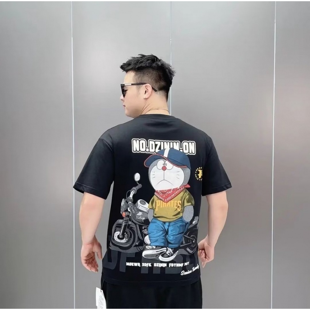 Áo Thun Cotton Trơn Tay Ngắn In Chữ Phong Cách Hip Hop Đường Phố Thời Trang Mùa Hè Cho Nam Giới Size S-5XL