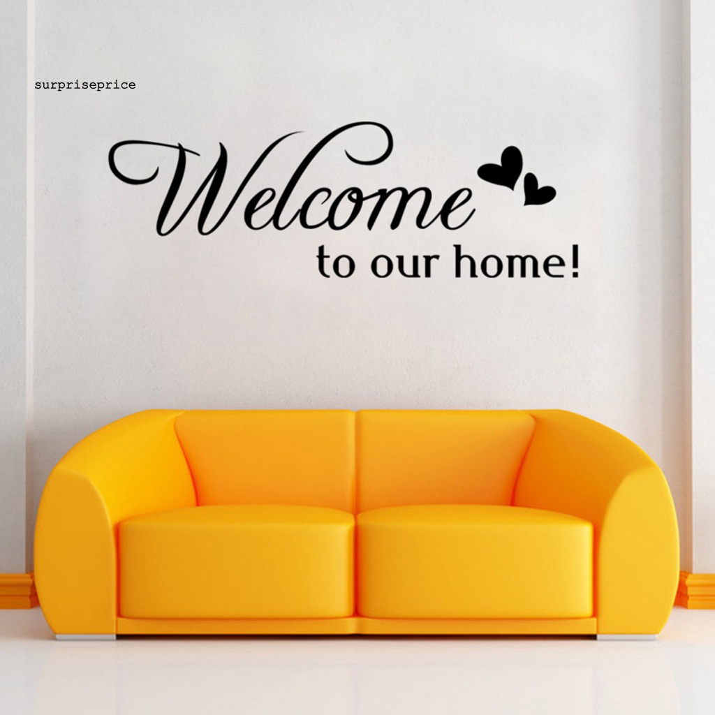 Sticker Dán Tường Bằng PVC Chống Nước Họa Tiết Chữ Tiếng Anh Bắt Mắt
