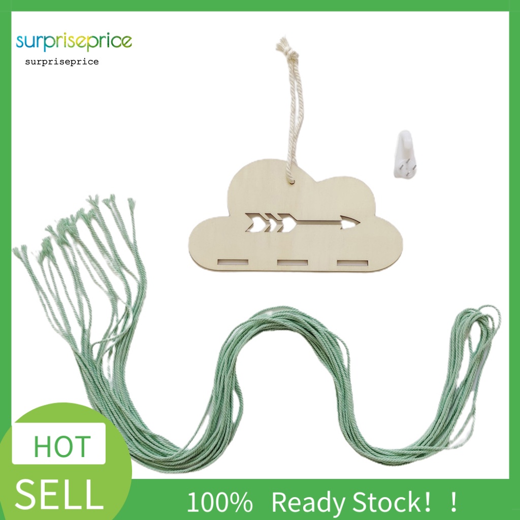 Giá Đỡ Kẹp Tóc Bằng Cotton Hình Đám Mây Hoạt Hình Sức Chứa Lớn Sắp Xếp Gọn