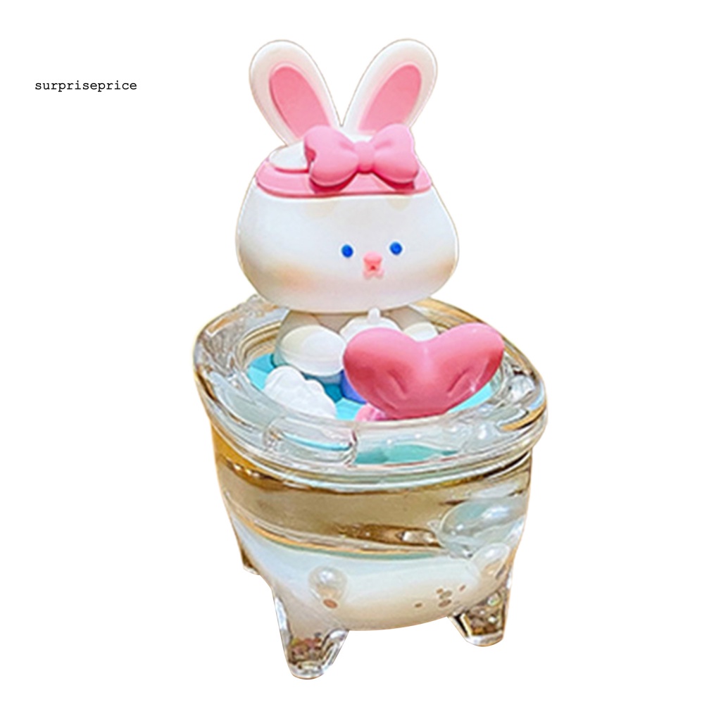 Phụ Kiện Trang Trí Nhà Cửa Kiểu Hoạt Hình Heo Thỏ Bằng Acrylic Dễ Thương