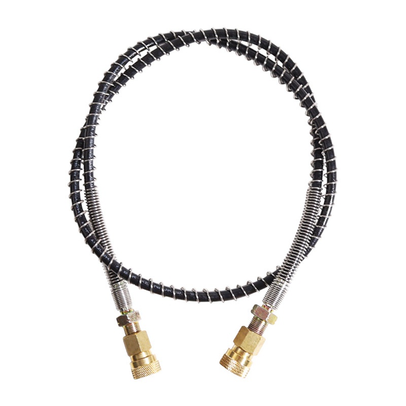 2 Ống Bơm Khí Nén Dài 100cm Bằng Nylon Màu Đen