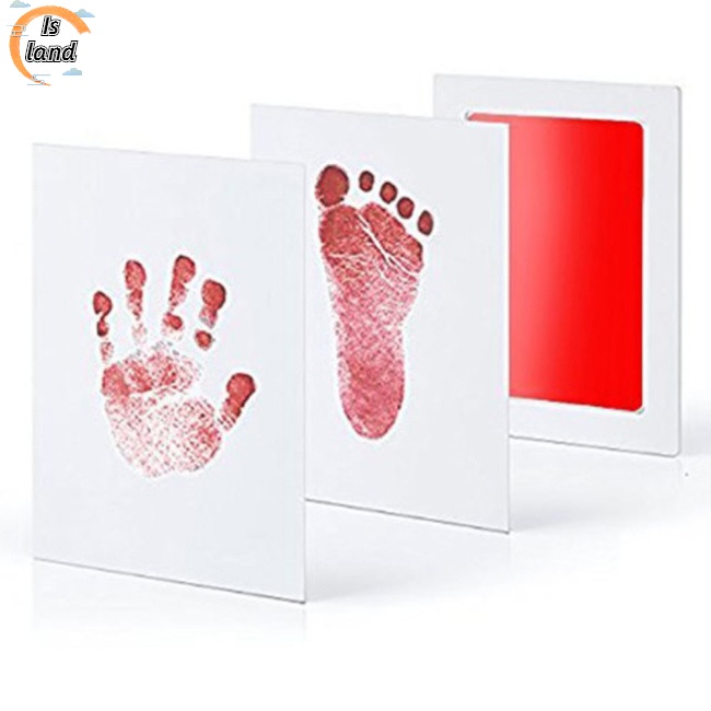 Dầu In Dấu Chân / Tay Không Độc Hại Nhiều Màu Sắc Dành Cho Phòng Khách / Trẻ Sơ Sinh