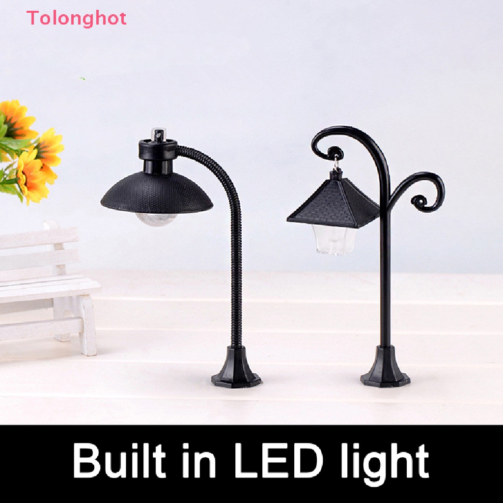 Mô Hình Đèn Đường Công Viên Mini Trang Trí Tiểu Cảnh