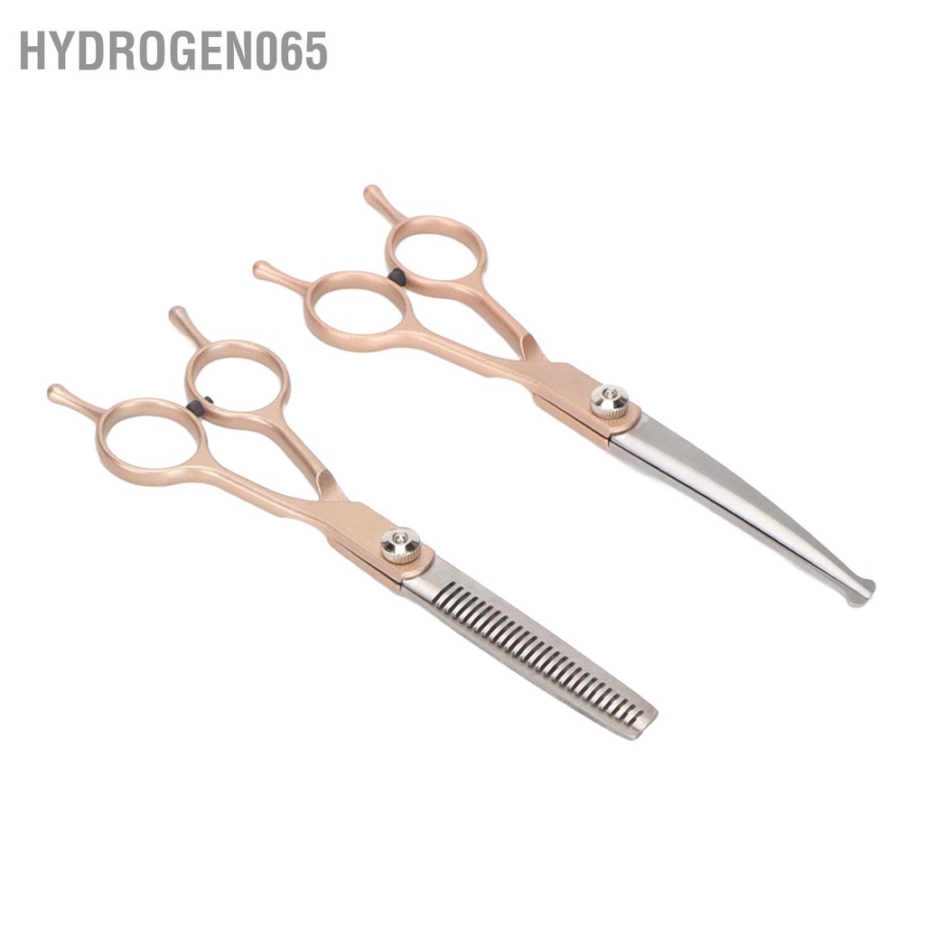 Hydrogen065 Bộ 5 Chải Lông Cho Chó Kéo Thép Không Gỉ An Toàn Đầu Tròn Thú Cưng Chuyên Nghiệp Dụng Cụ Mèo