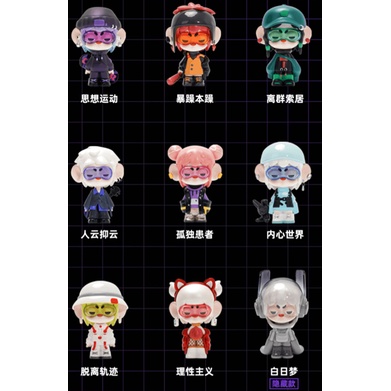 ★Đồ Chơi Hgtoys Hgtoys★ Mô Hình Búp Bê Quái Vật Bí Ẩn Trang Trí