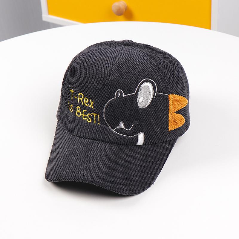 Nón Lưỡi Trai Hình Khủng Long Hoạt Hình Dễ Thương Chống Nắng Tùy Chỉnh Phong Cách Hàn Quốc Cho Bé Trai