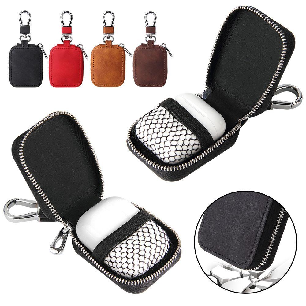 SHOUHOU Túi Da Đựng Tai Nghe Bluetooth Chống Mất Nhiều Màu Sắc