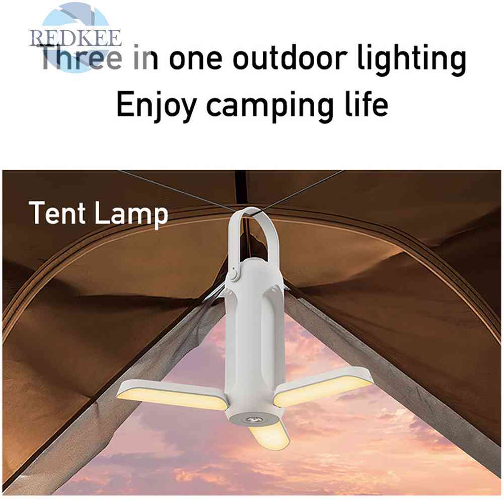 Đèn Pin LED IPX4 Chống Thấm Nước Có Thể Gấp Gọn Tiện Dụng Mang Theo Du