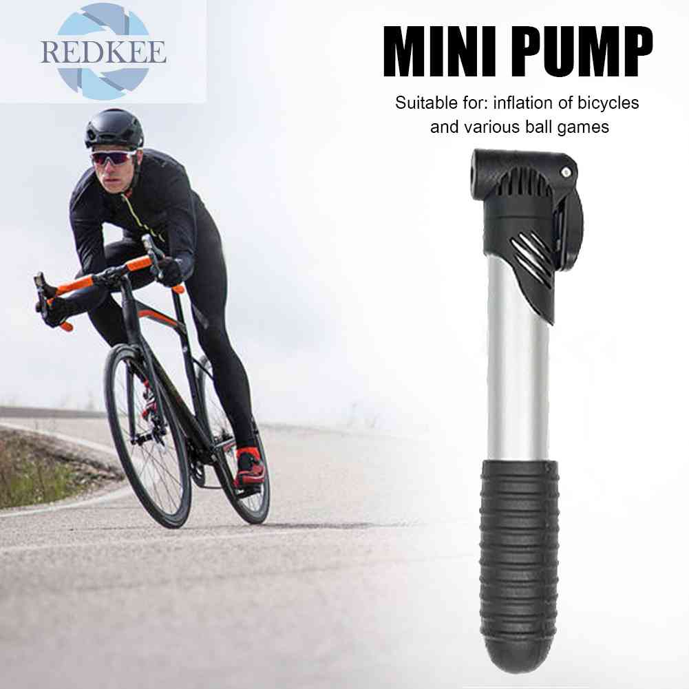 Ống Bơm Xe Đạp Mini Bằng Hợp Kim Nhôm