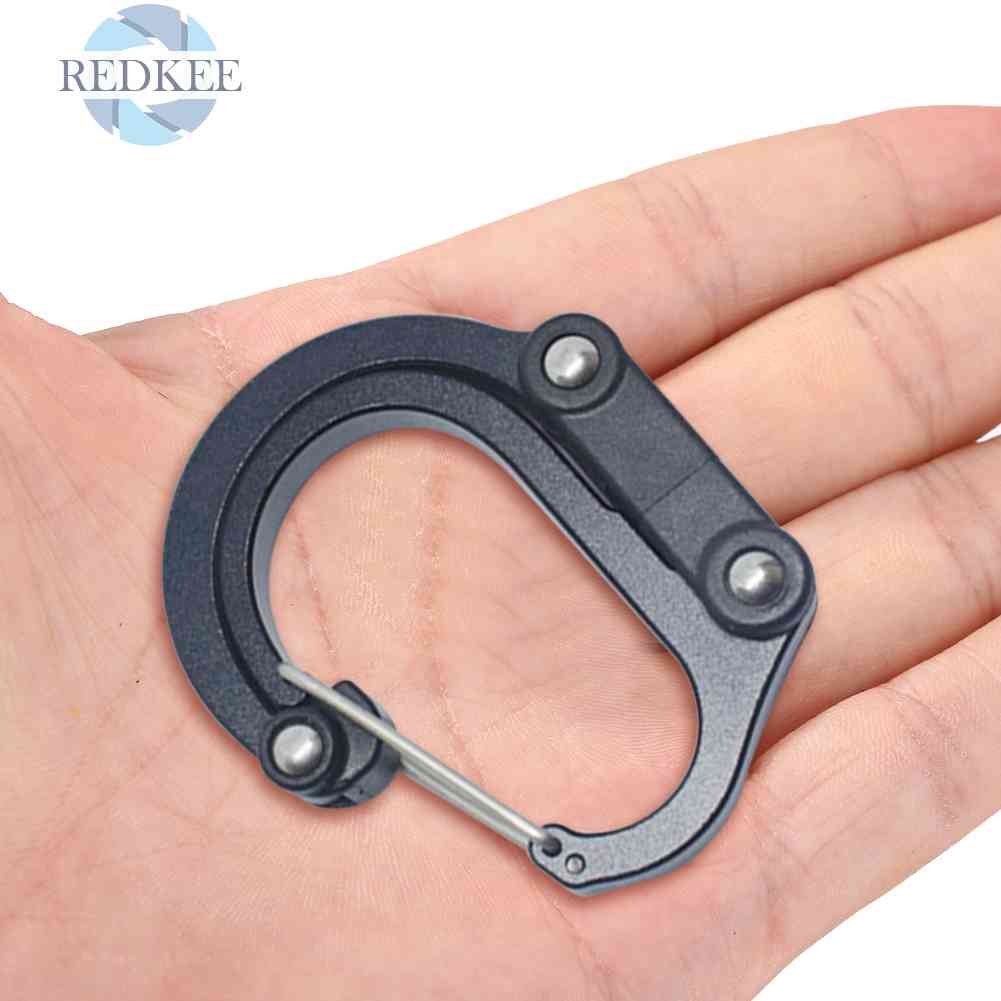 Móc Khóa Chữ D Bằng Hợp Kim Nhôm Cho Hoạt Động Ngoài Trời