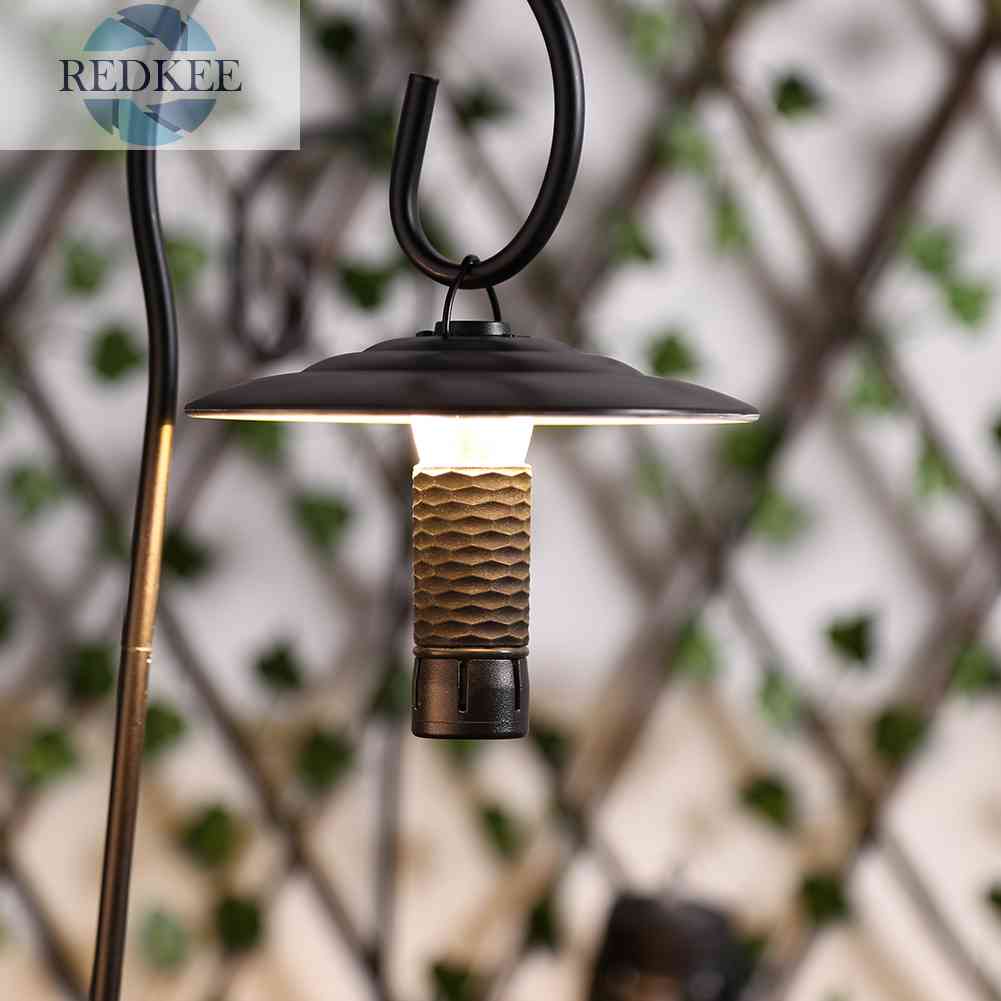 Đèn Pin Cắm Trại 3 Chế Độ Kèm Phụ Kiện Đen