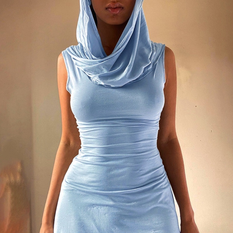 Đầm Mini Nữ Cổ Lọ Nhấn Eo Cao In Hoa Thời Trang