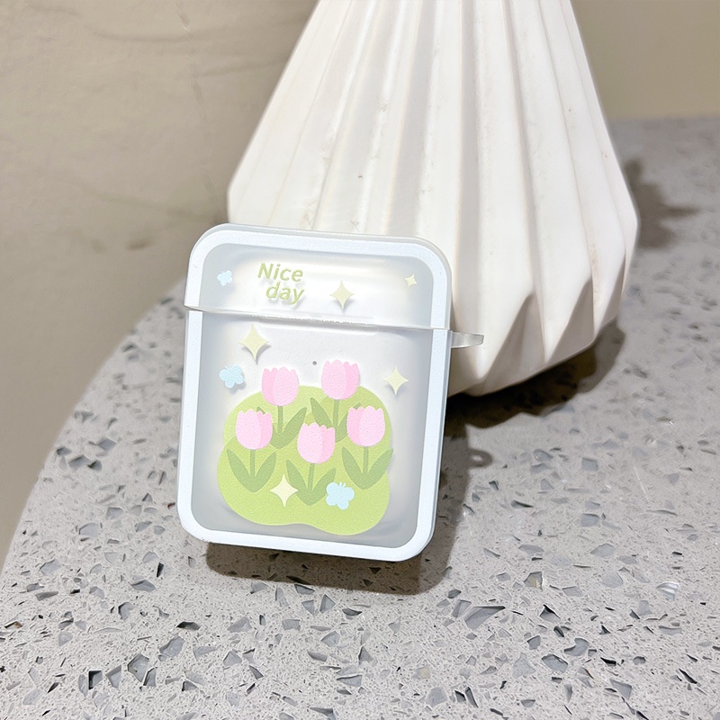 Vỏ Bảo Vệ Hộp Sạc Tai Nghe bluetooth airpods 1 2 2 pro Bằng Silicon Họa Tiết Hoạt Hình Dễ Thương silicone