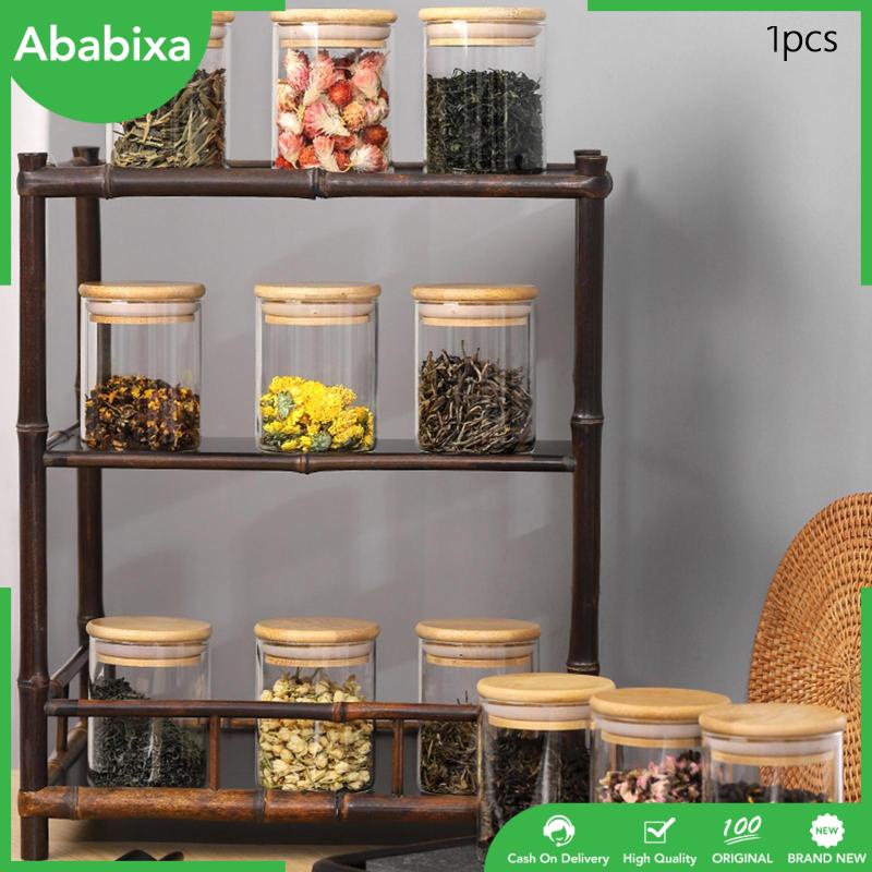 Lọ Thủy Tinh Mini Trong Suốt Đựng Gia Vị Đa Năng Cho Nhà Bếp