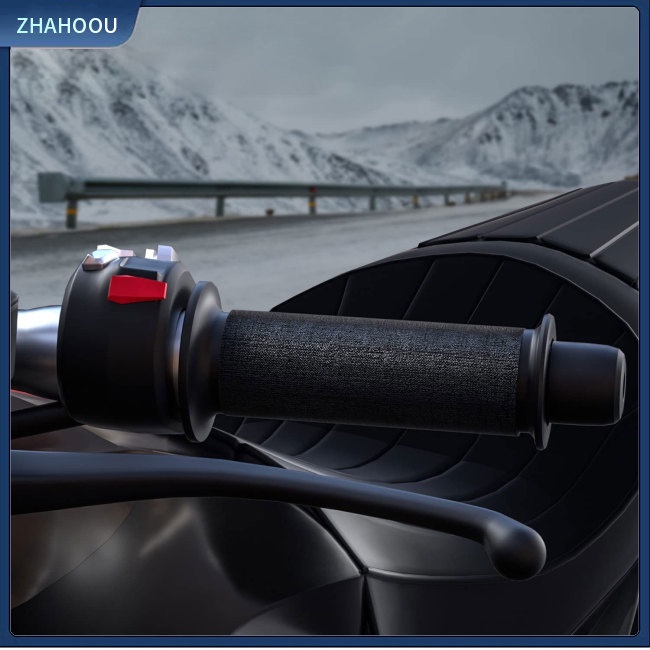 ☃Nhà Cửa☃ 1 Cặp Vỏ Bọc Tay Lái Xe Máy 12v 3 Chế Độ Điều Khiển Nhiệt Độ Thông Minh Chống Thấm Nước