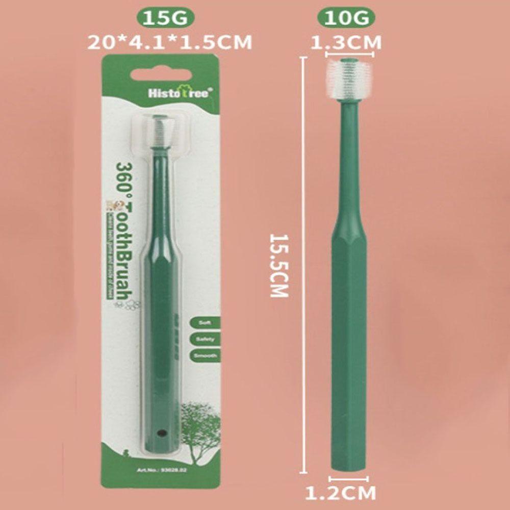 LAYOR1 Bàn Chải Đánh Răng Nhựa Di Động Tiện Dụng Cho Thú Cưng