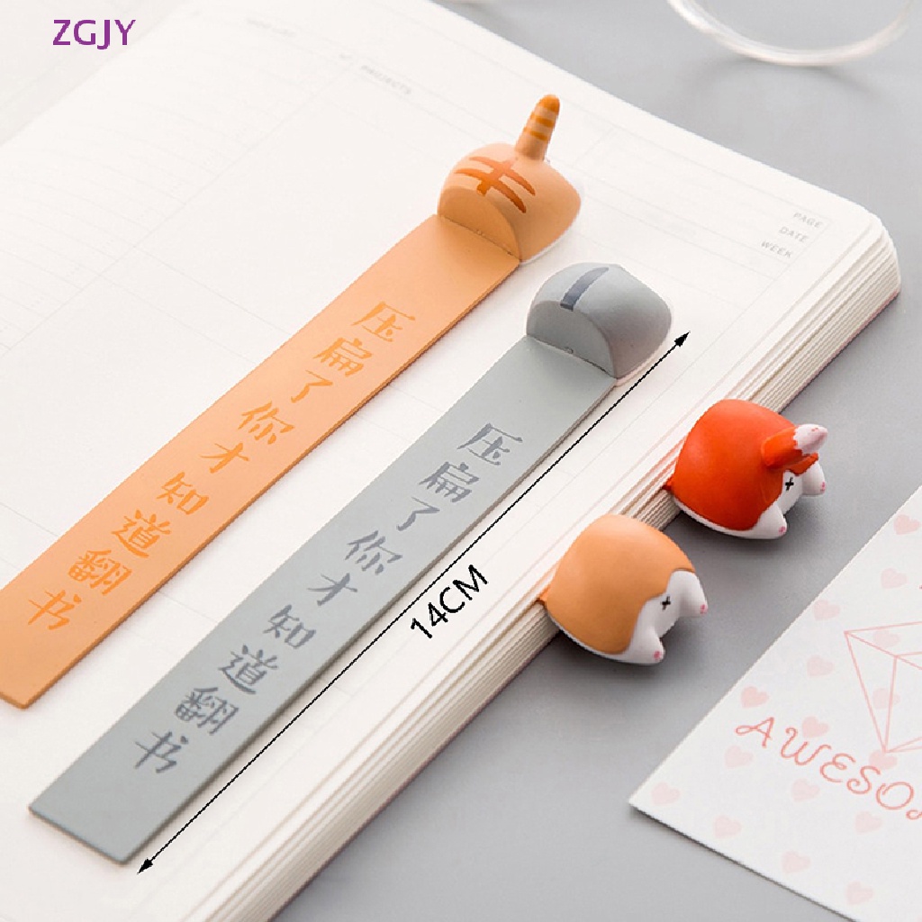 Thẻ Đánh Dấu Trang Sách Hình Thú Cưng / Chuột Hamster / Mèo / Cáo Sáng Tạo Mới Lạ Dùng Làm Quà Tặng Trường Học