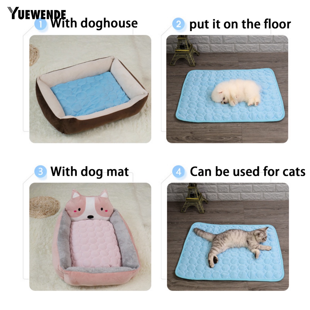 Thảm Lót Mùa Hè Mềm Mại Kích Thước Lớn Cho Thú Cưng