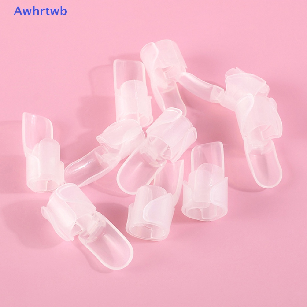 Set 10 Nắp Nhựa Bảo Vệ Móng Tay Mới