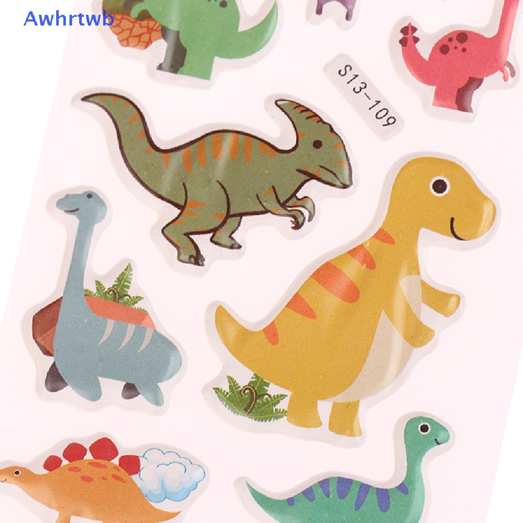 Bộ 20 Miếng Dán 3D Nhiều Họa Tiết Dễ Thương Dùng Trang Trí Sổ Tay Mới