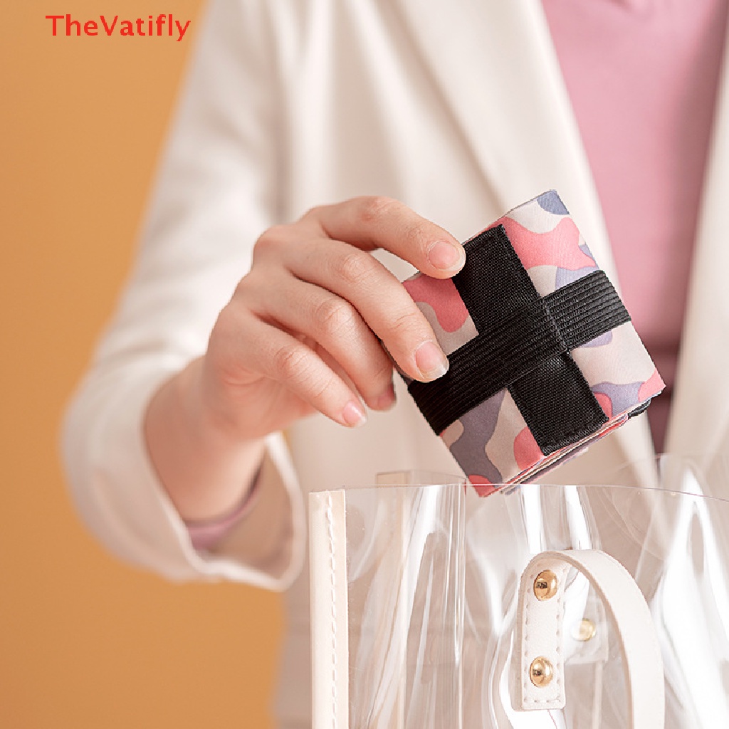 [Thevalifly] Túi Mua Sắm Di Động Một Vai Có Thể Gập Lại