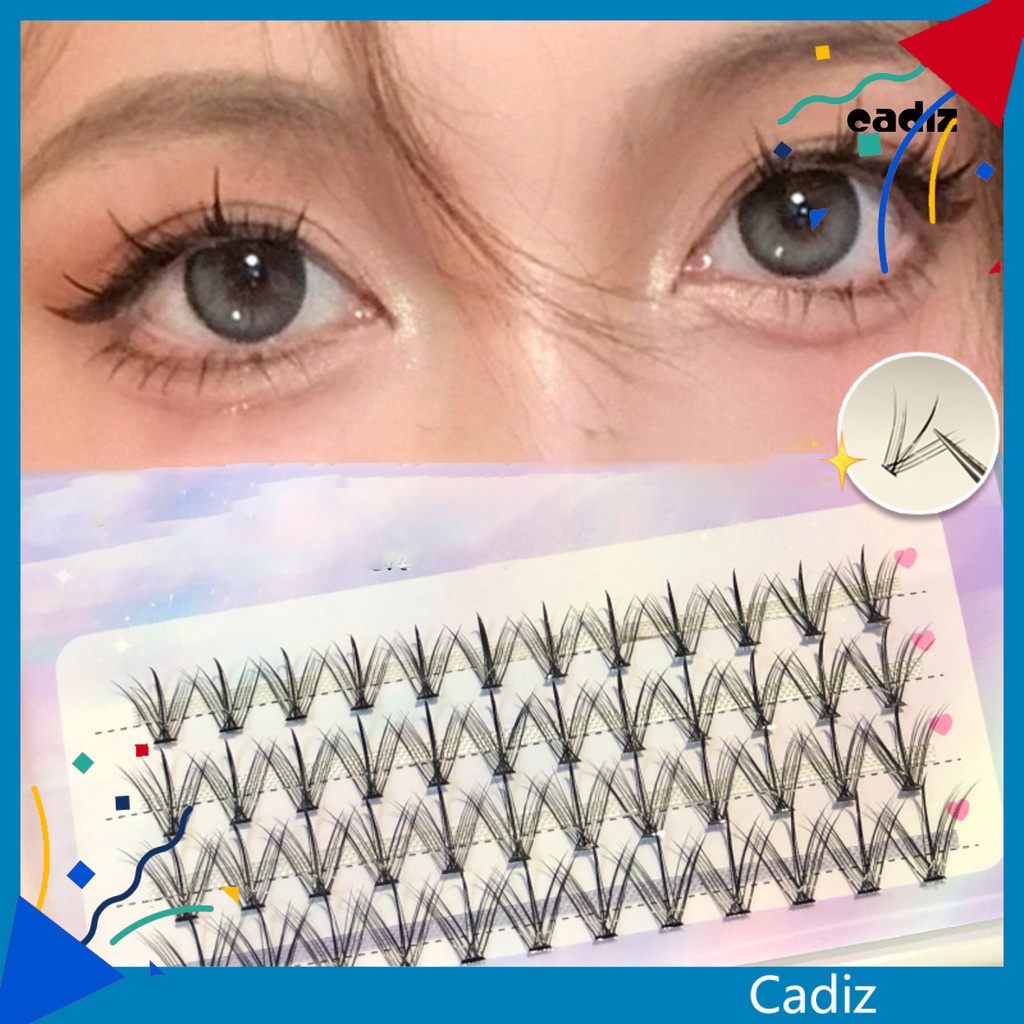 1 Bộ Lông Mi Giả Mềm Mại Dày Màu Đen Tự Nhiên