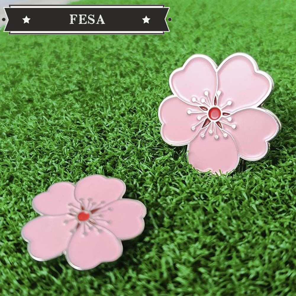 Dụng Cụ Đánh Dấu Vị Trí Mũ Chơi Golf Hình Hoa Hồng