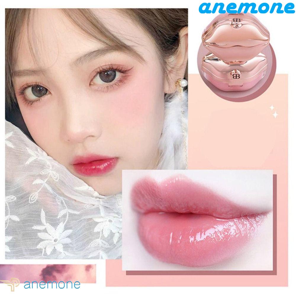 Son Dưỡng Môi ANEMONE 12g Không Phai Màu Chống Nếp Nhăn Kèm Cọ Tiện Dụng