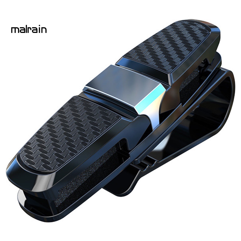 Kẹp Giữ Mắt Kính / Thẻ / Mắt Kính Gắn Tấm Che Nắng Xe Hơi Tiện Dụng