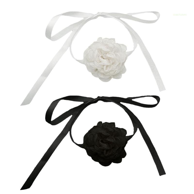 Vòng cổ Mặt Hoa Lớn Thời Trang Cho Cô Dâu