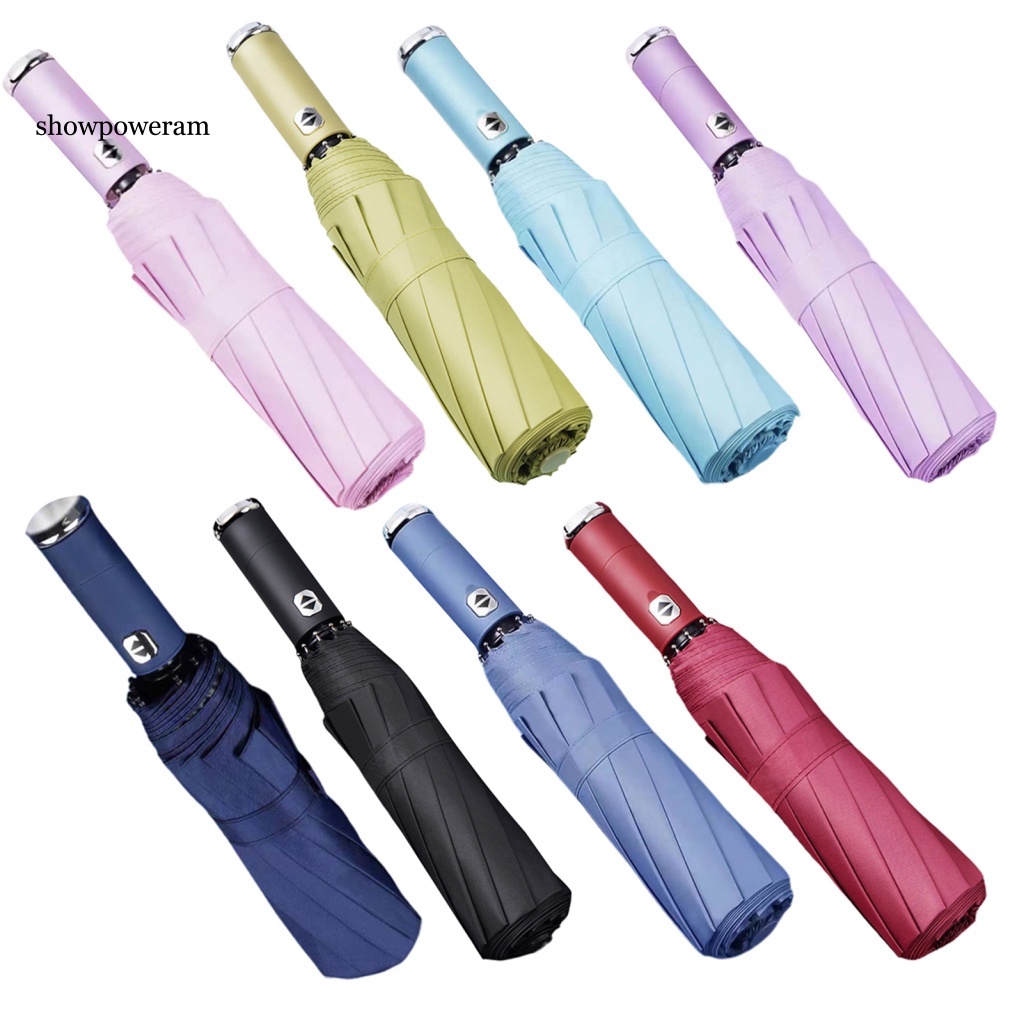 Dù Gấp Ba Khúc Chống Gió Chống Nắng Tiện Dụng Mang Theo Du Lịch