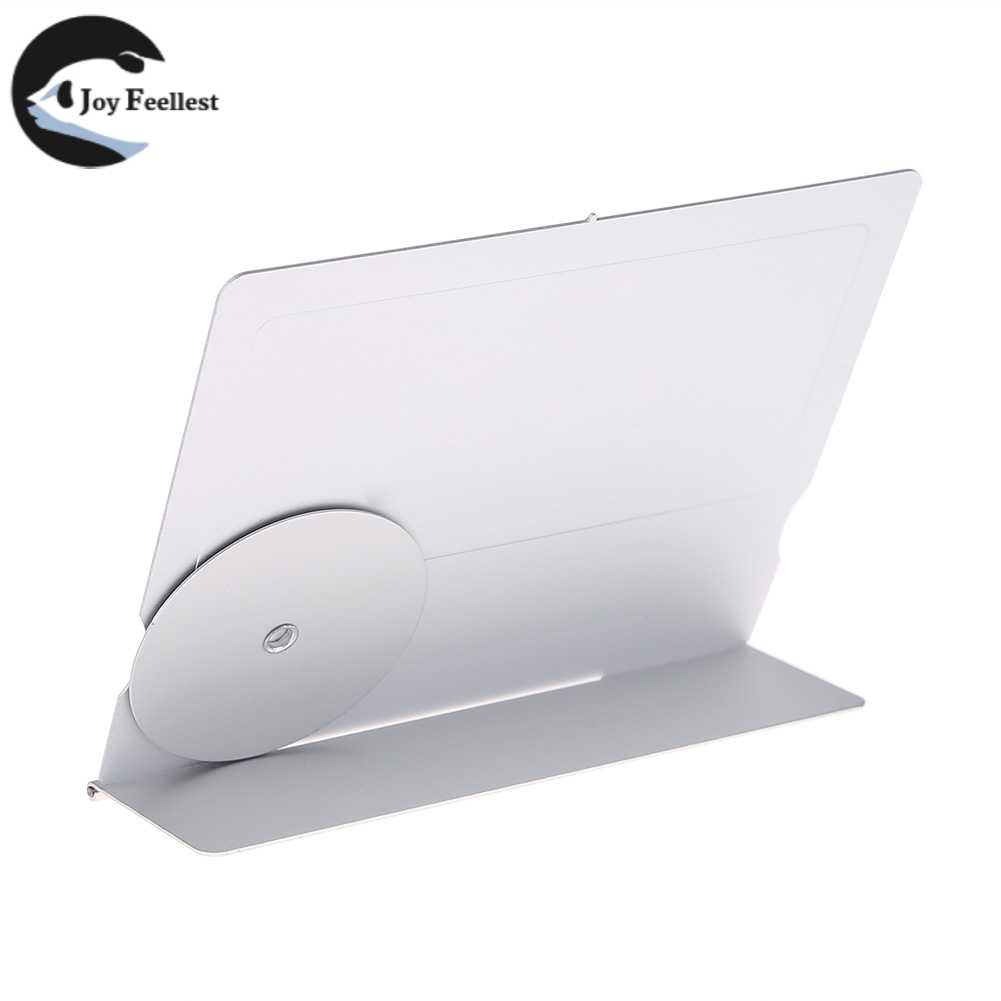 Aluminium Alloy Assembling Calendar Foldable Silvery Durable for Office Supplies