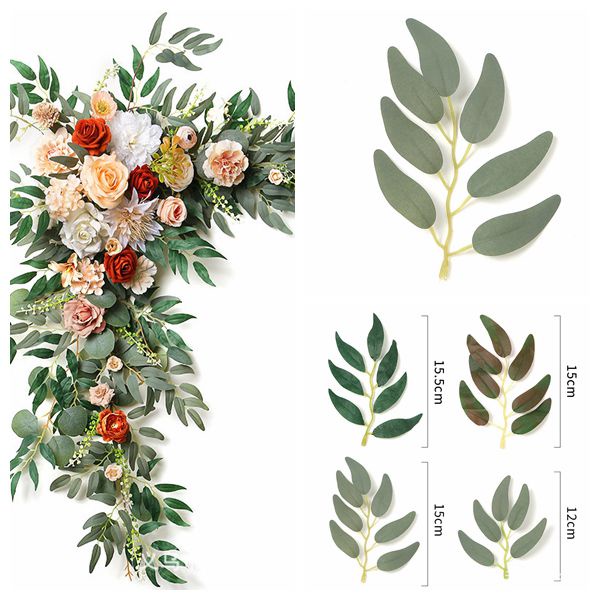 Lá Liễu Nhân Tạo 15cm Trang Trí Tiệc