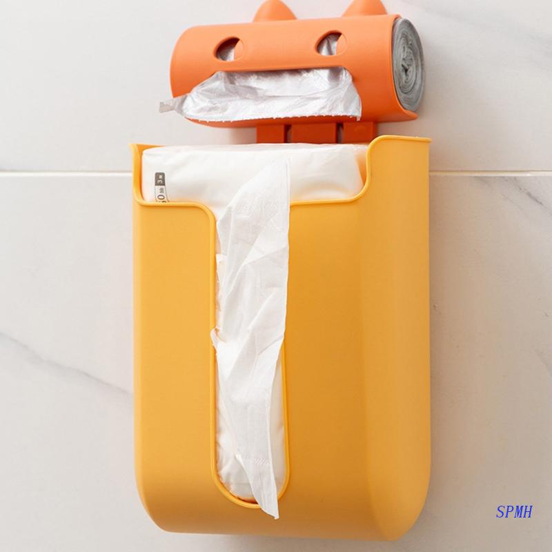 Giá Đỡ Túi Rác Gắn Tường Tiện Dụng Cho Phòng Ngủ / Nhà Tắm