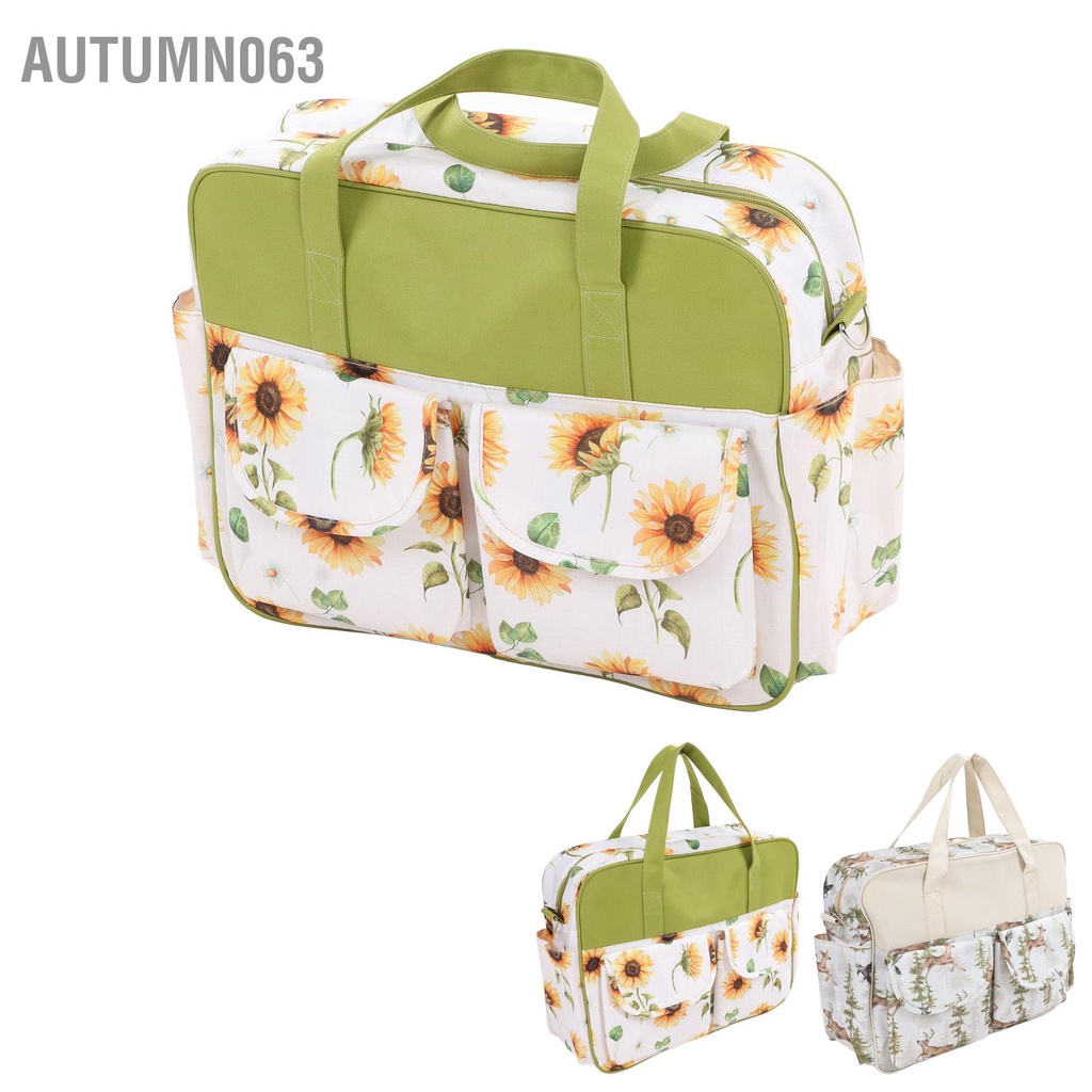 Autumn063 Túi đa năng cho bé trai và gái với nhiều túi đựng tã du lịch bố mẹ