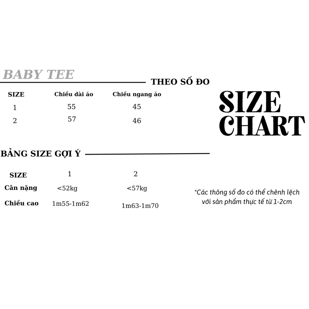 Áo Thun Baby Tee Single Hibicus 100% Cotton Co Dãn 2023