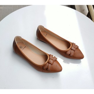 [Có sẵn] [Rẻ vô địch] [Giá hủy diệt] [Ảnh thật] Giày bệt STEPFUTHER mũi nhọn nơ