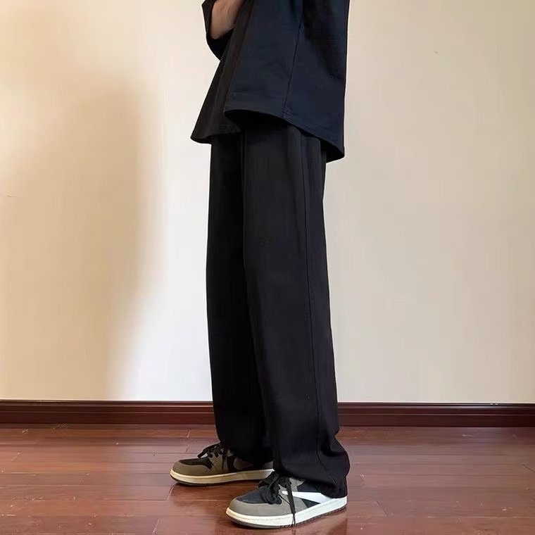 Quần Dài Dáng Suông Rộng Phong Cách Hàn Quốc Thời Trang Mùa Hè Mới Cho Nam
