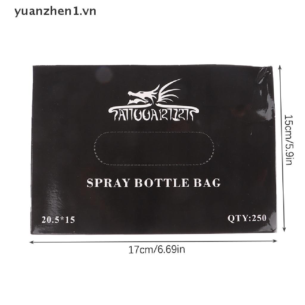 Set 250 Túi Đựng Nước Rửa Hình Xăm Dùng Một Lần Tiện Dụng