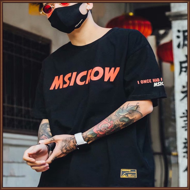 Áo Thun In Họa Tiết Phong Cách Hip Hop Thời Trang Cho Nam Và Nữ