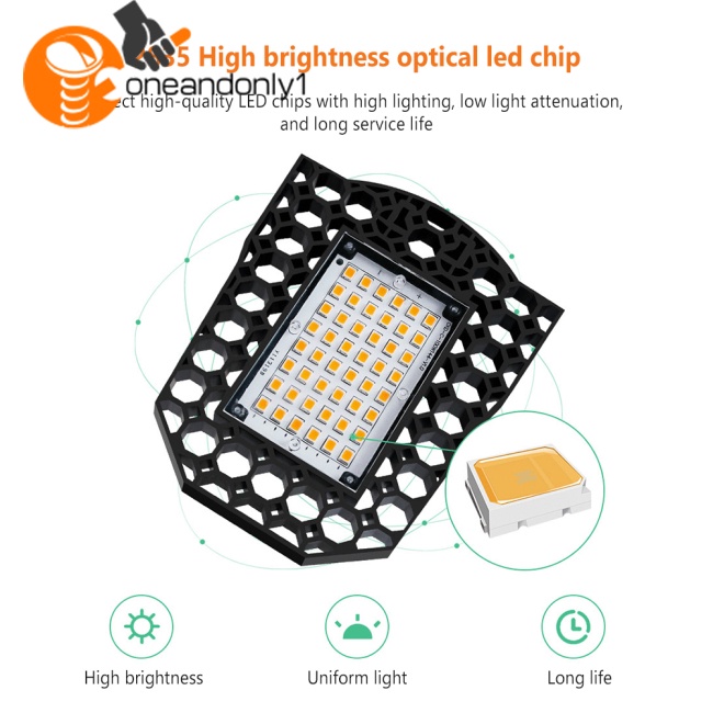 Đèn Led 40w / 60w / 80w Tiết Kiệm Năng Lượng Có Thể Điều Chỉnh Góc Độ Tiện Dụng