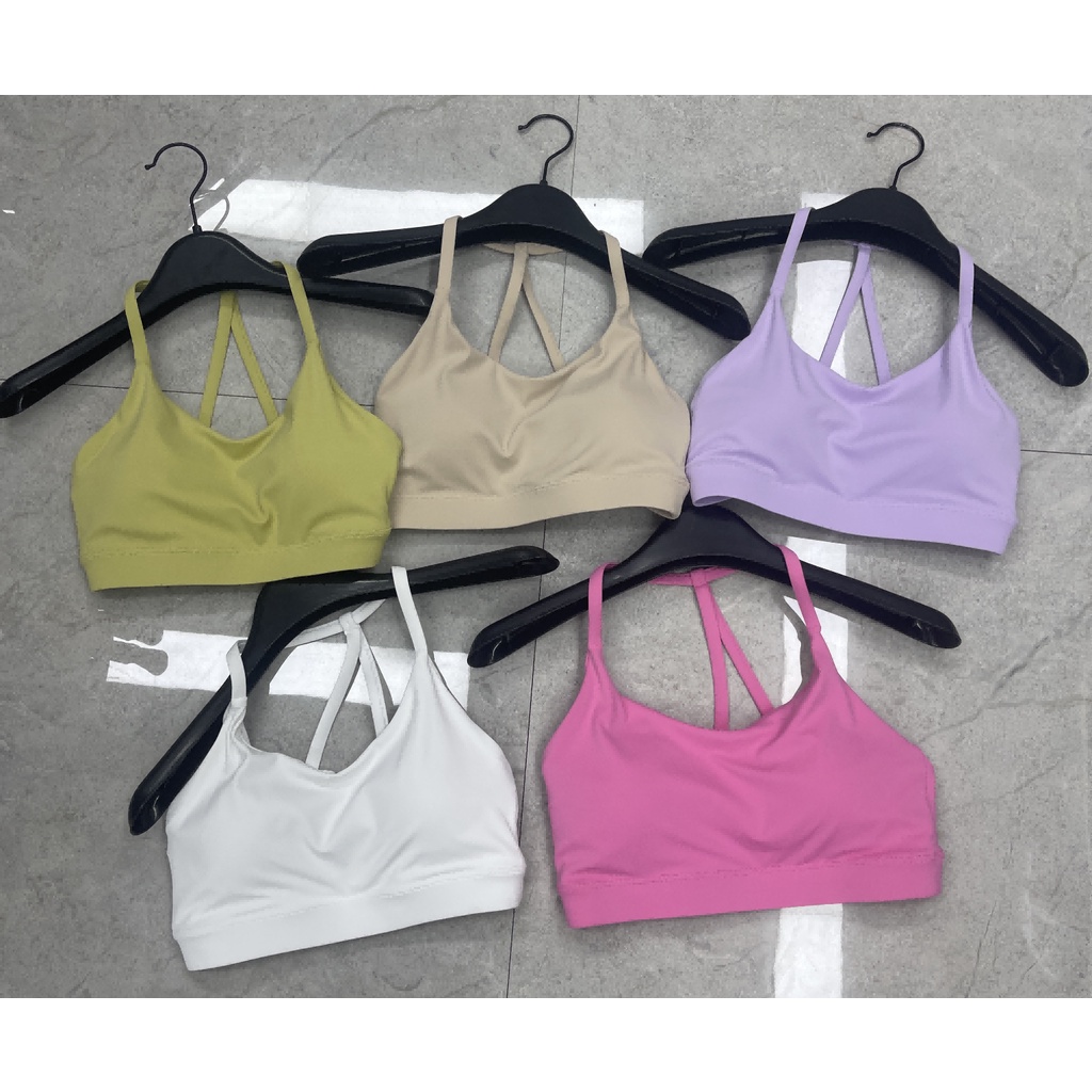 Airactive áo bra thể thao Áo ngực thể thao thời trang dành cho nữ Gym Yoga áo lót thể thao nữ